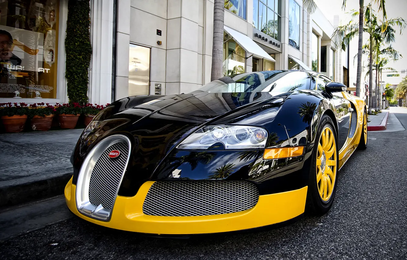 Фото обои Bugatti, Veyron, суперкар, бугатти, вейрон, 2014