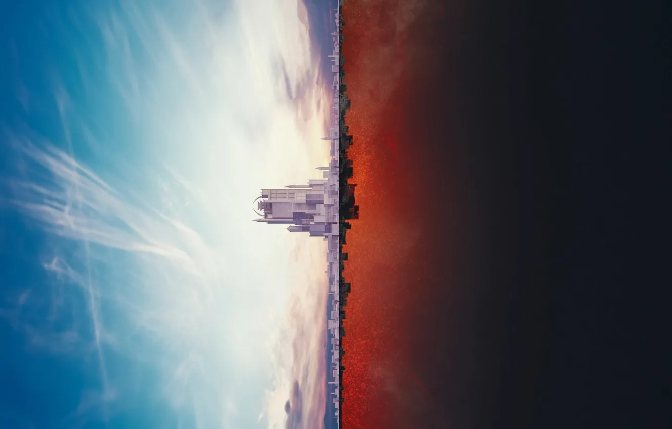 Фото обои city, город, аниме, Блич, bleach, anime, art, 2024