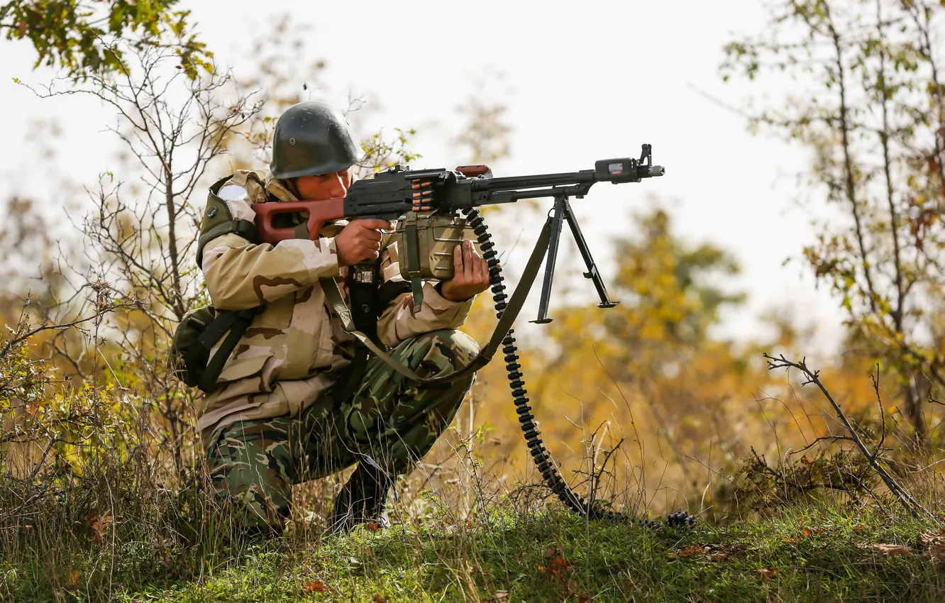 Фото обои оружие, армия, солдат, Bulgarian soldier