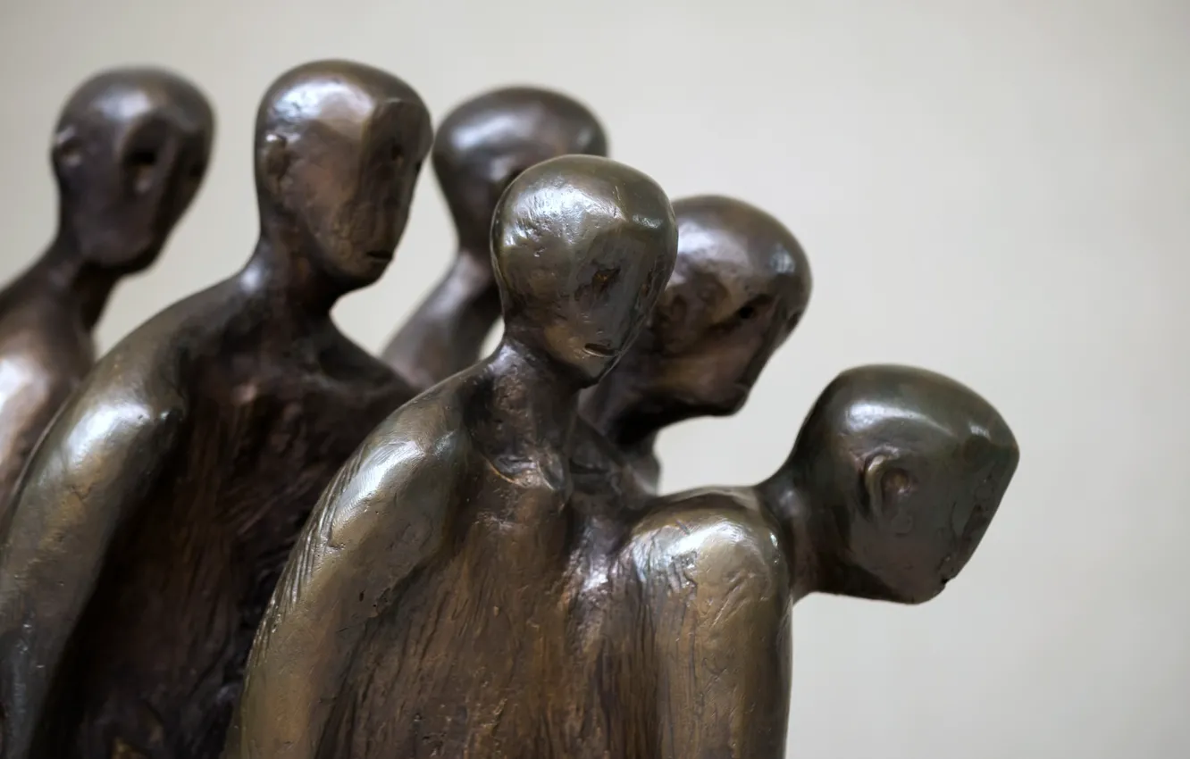 Фото обои sculpture, Death March Memorial, Todesmarsch von Dachau