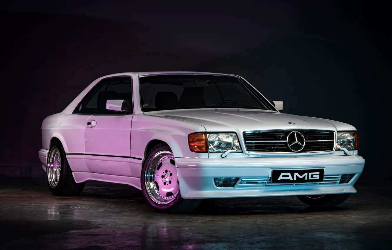 Фото обои Mercedes-Benz, AMG, C126, WIDE-BODY, 560CEC