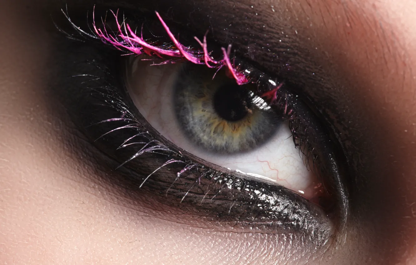 Фото обои eye, Look, make-up