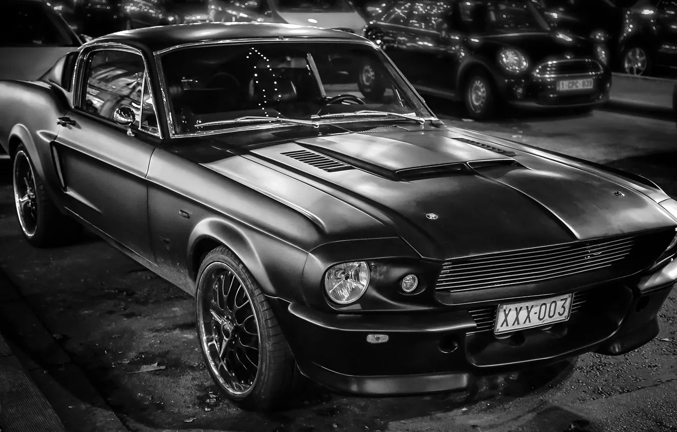 Фото обои Mustang, Ford, Форд, 1969, Мустанг