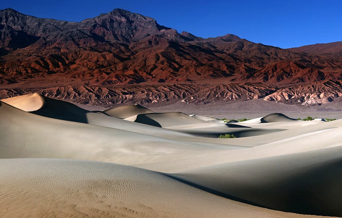 Фото обои песок, горы, пустыня