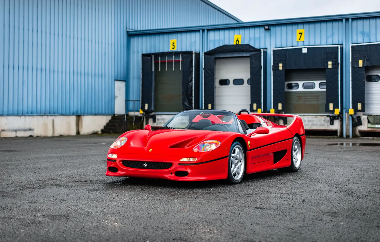 Фото обои Ferrari, 1996, F50, Ferrari F50