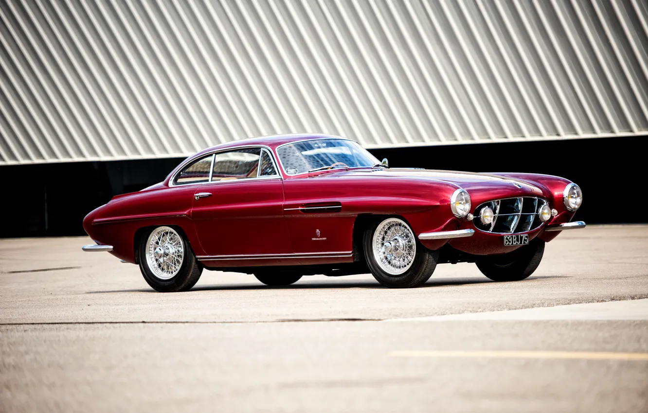 Фото обои Jaguar, ягуар, Coupe, Ghia, XK120, 1952, Supersonic