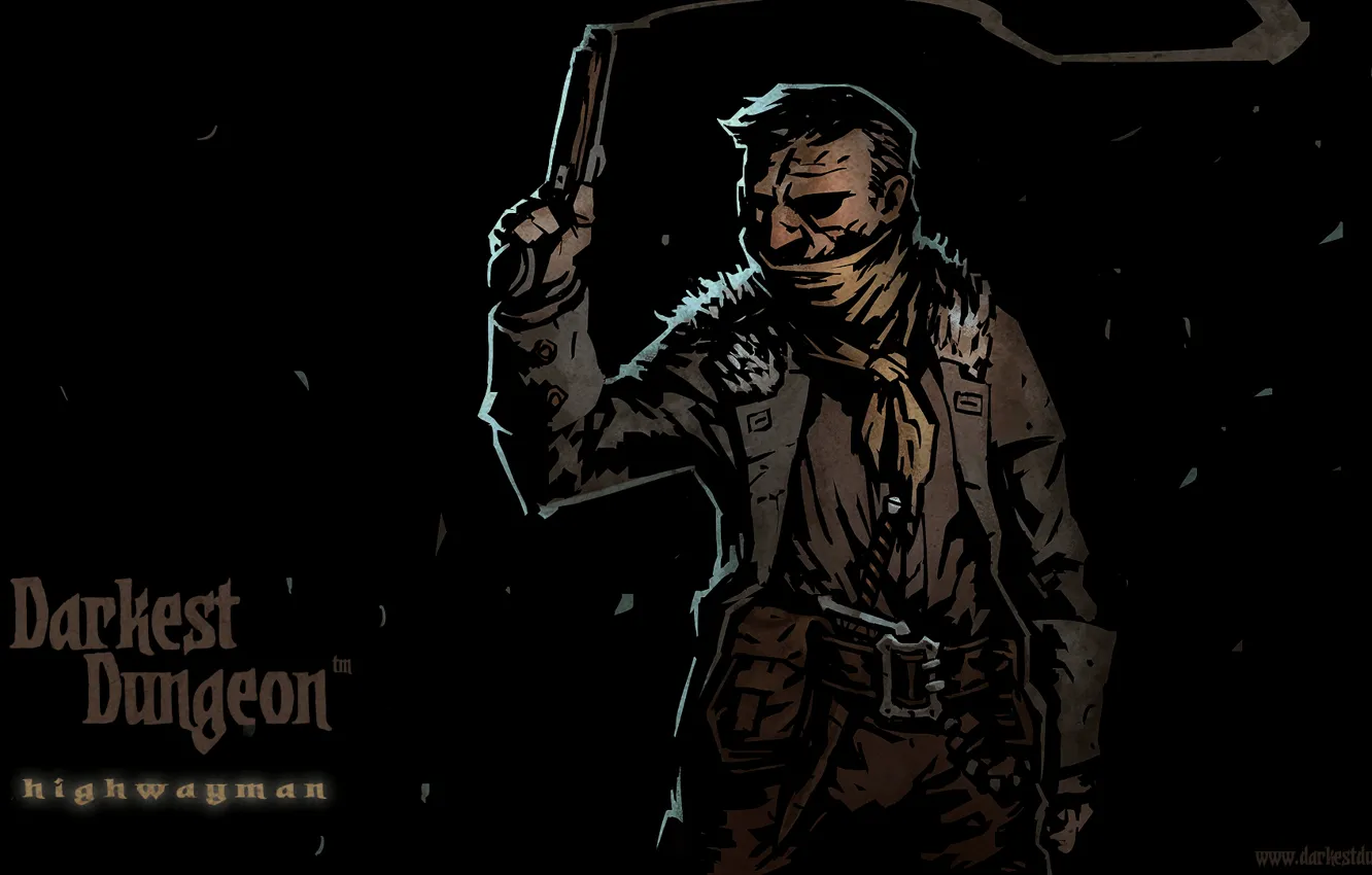 Фото обои RPG, Darkest Dungeon, Red Hook Studios, Highwayman
