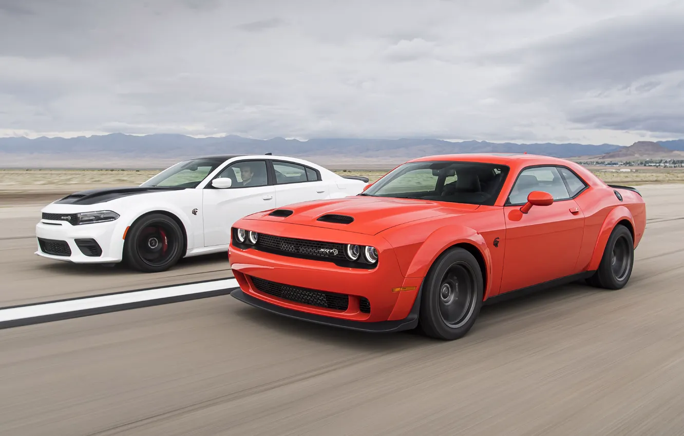 Фото обои srt, dodge, challenger, superstock