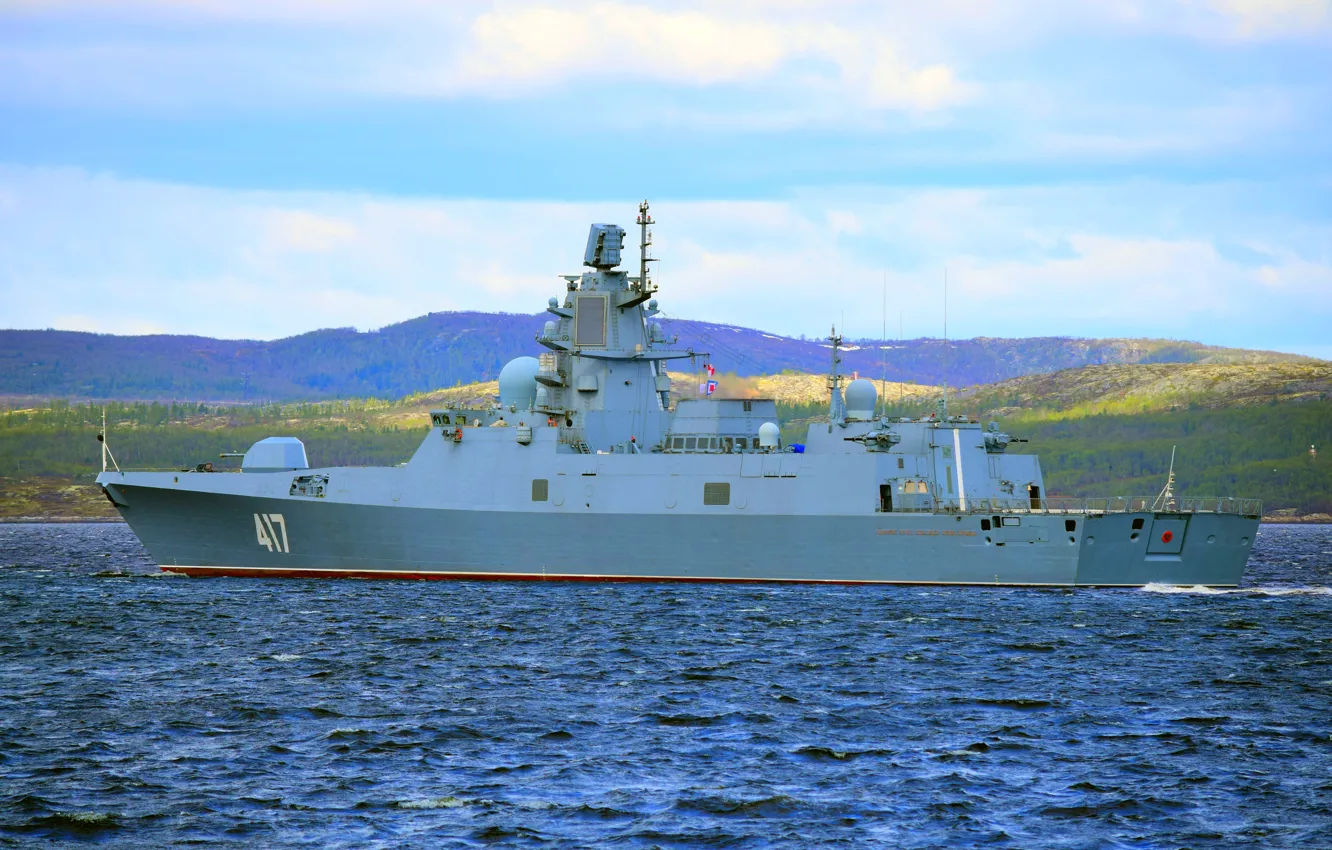 Фото обои корабль, фрегат, Адмирал Горшков, сторожевой