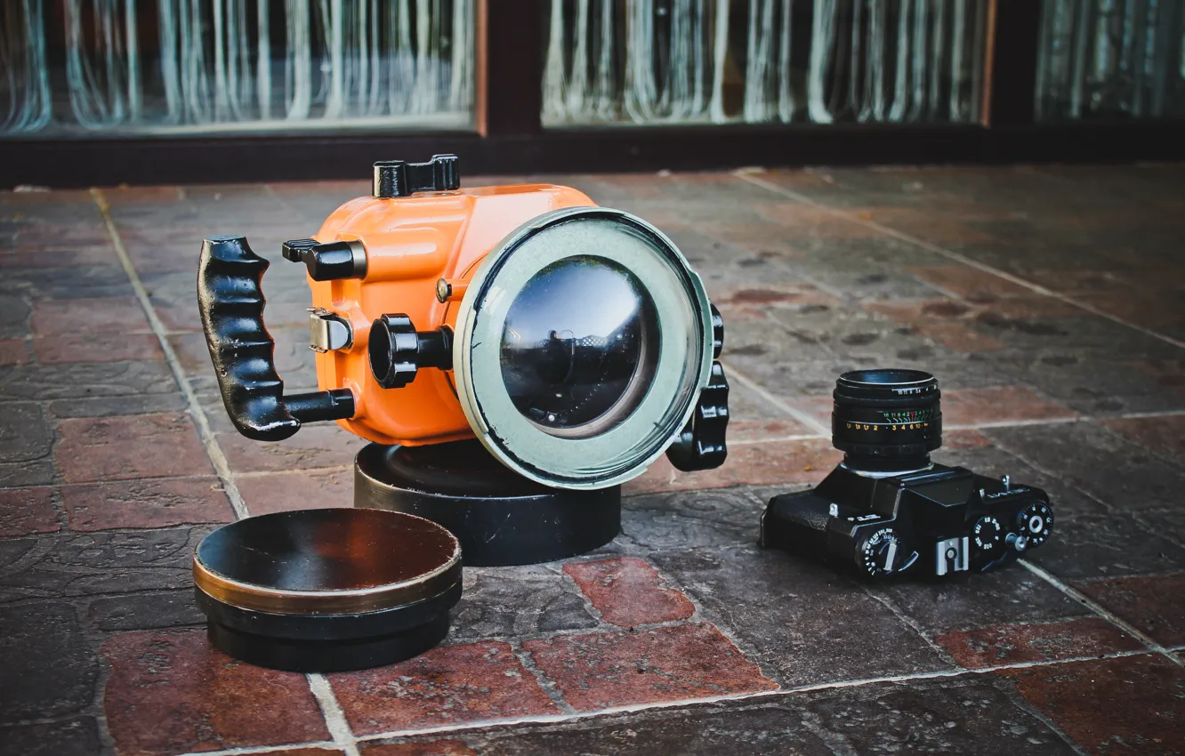 Фото обои USSR, camera, BPF, underwater box