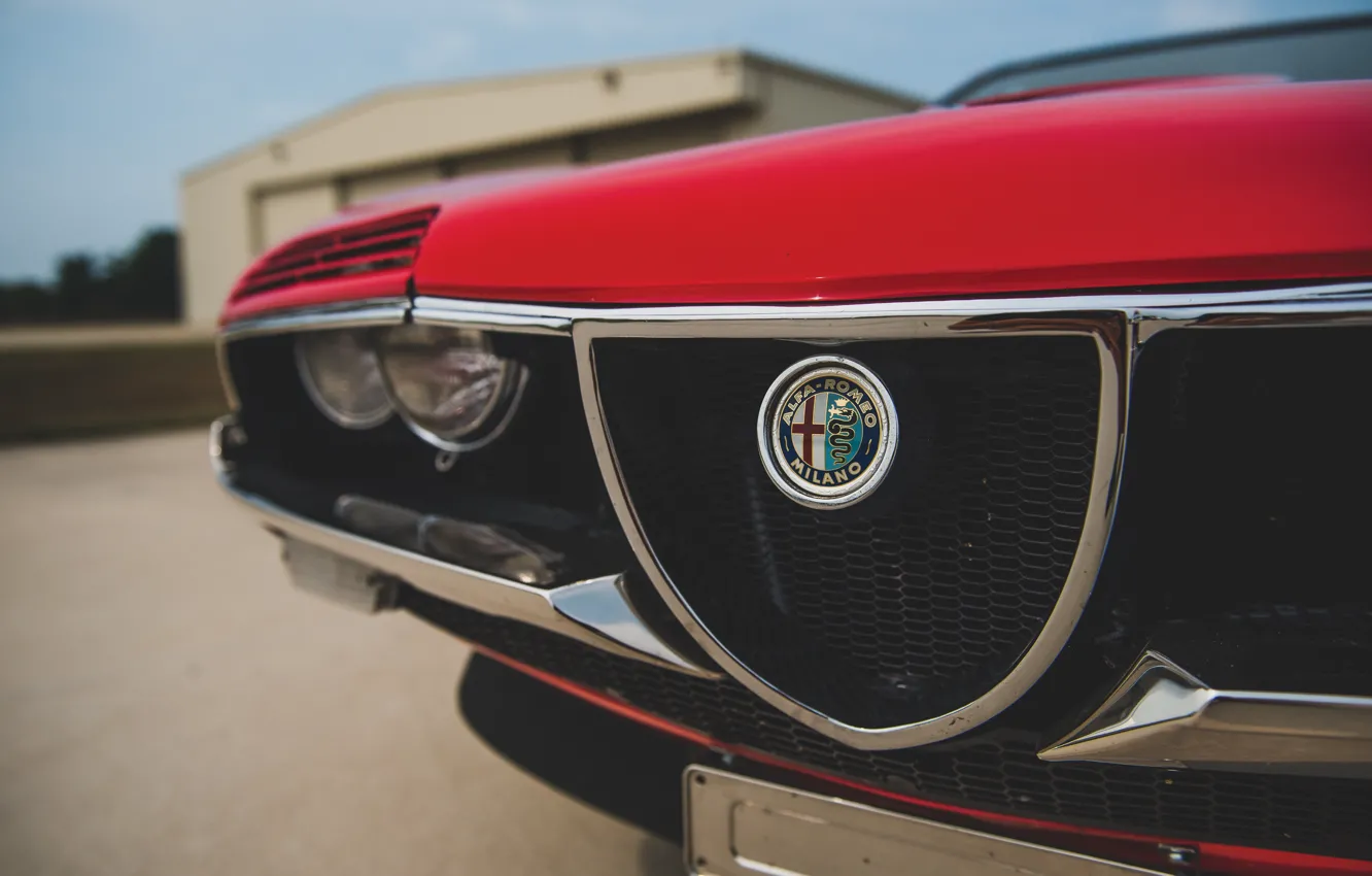 Фото обои 1971, Alfa Romeo, logo, Montreal, Alfa Romeo Montreal