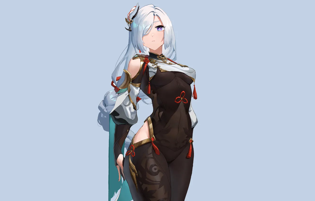 Фото обои hot, sexy, anime, pretty, thighs, thick, anime girl, mature