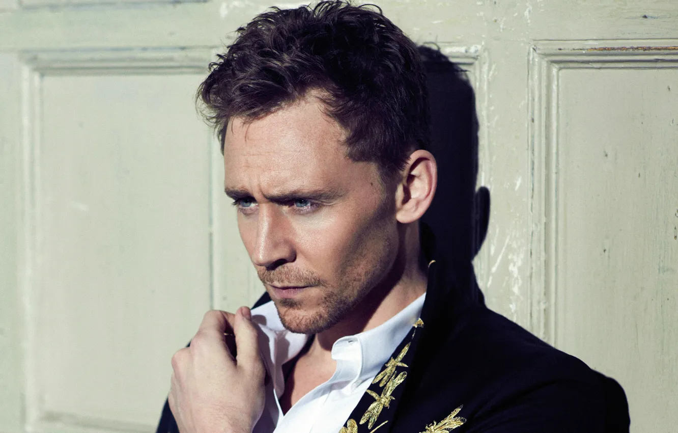 Фото обои взгляд, лицо, актер, мужчина, Tom Hiddleston, Том Хиддлстон