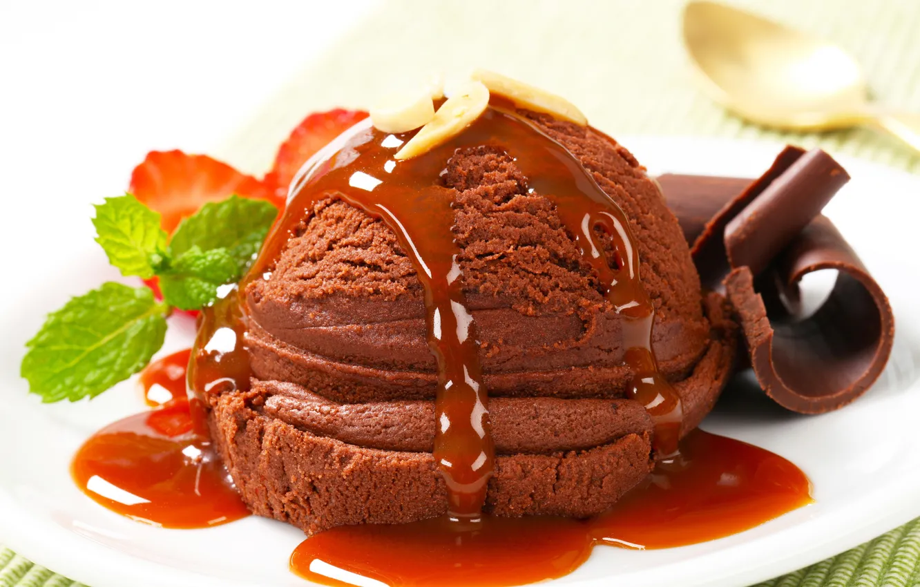 Фото обои мороженое, десерт, chocolate, шоколадное, dessert, лакомство, ice cream