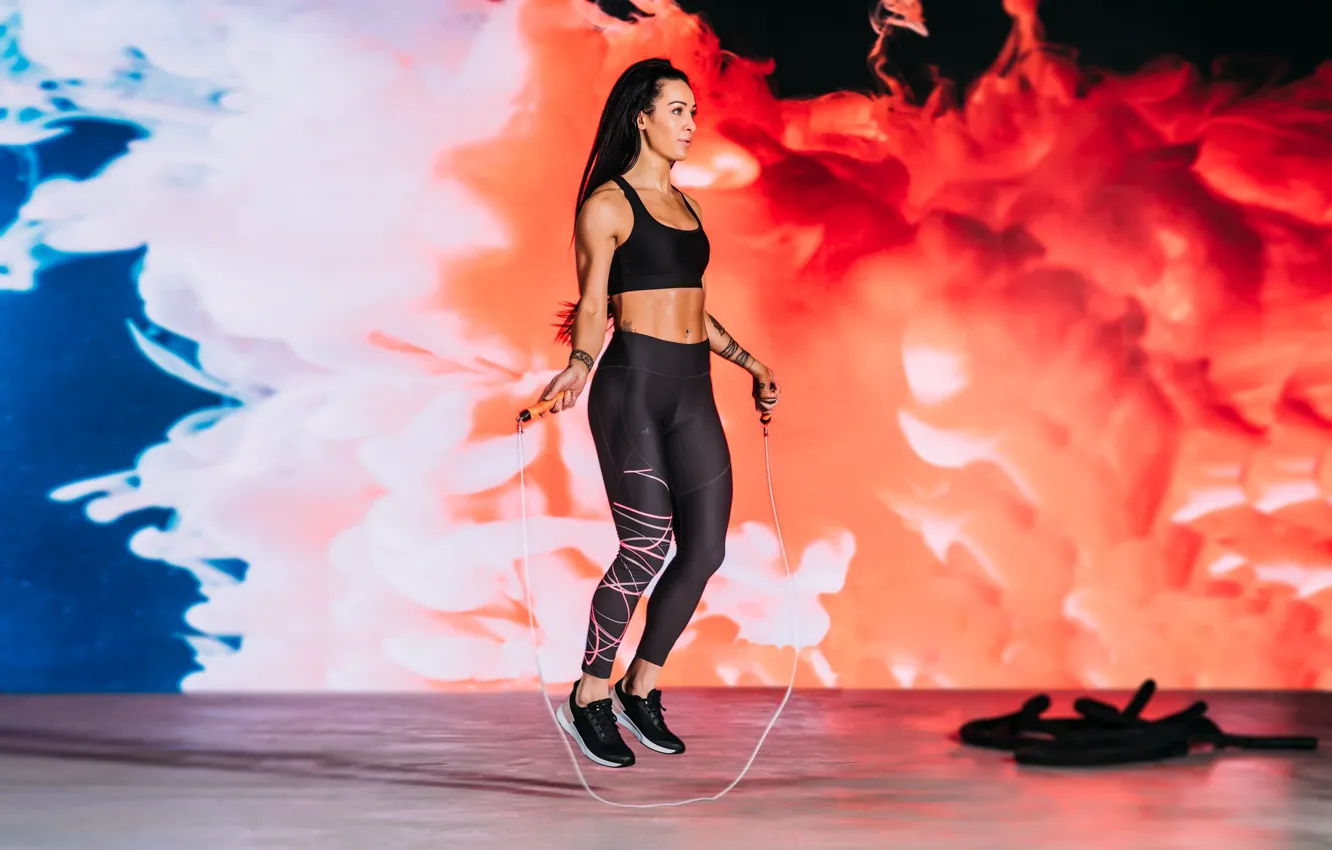 Фото обои brunette, workout, fitness, Jake Farra