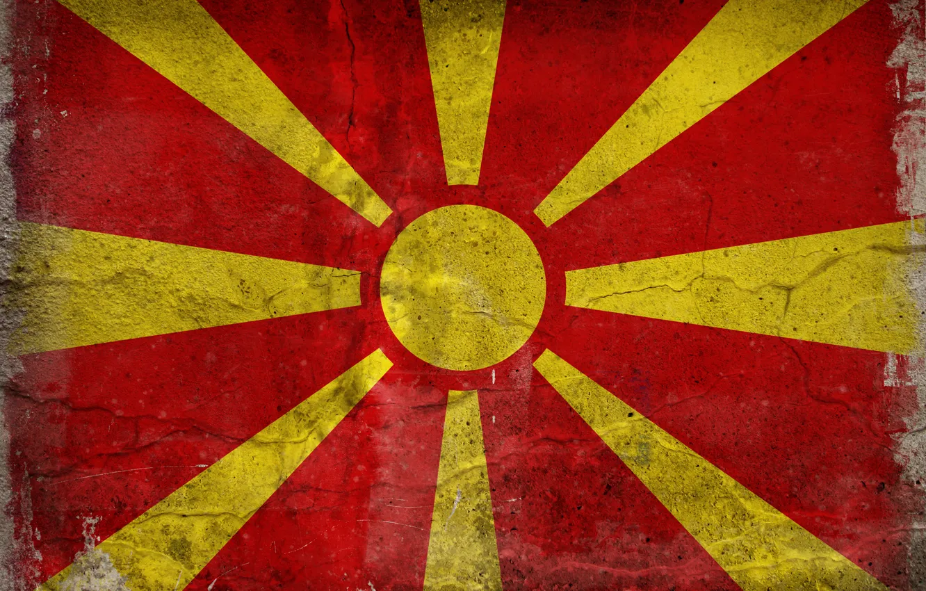 Фото обои цвета, флаг, македония