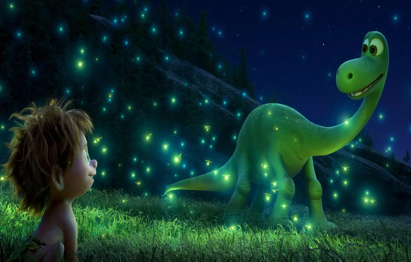 Фото обои cinema, Disney, eyes, tree, movie, animal, friendship, leaf