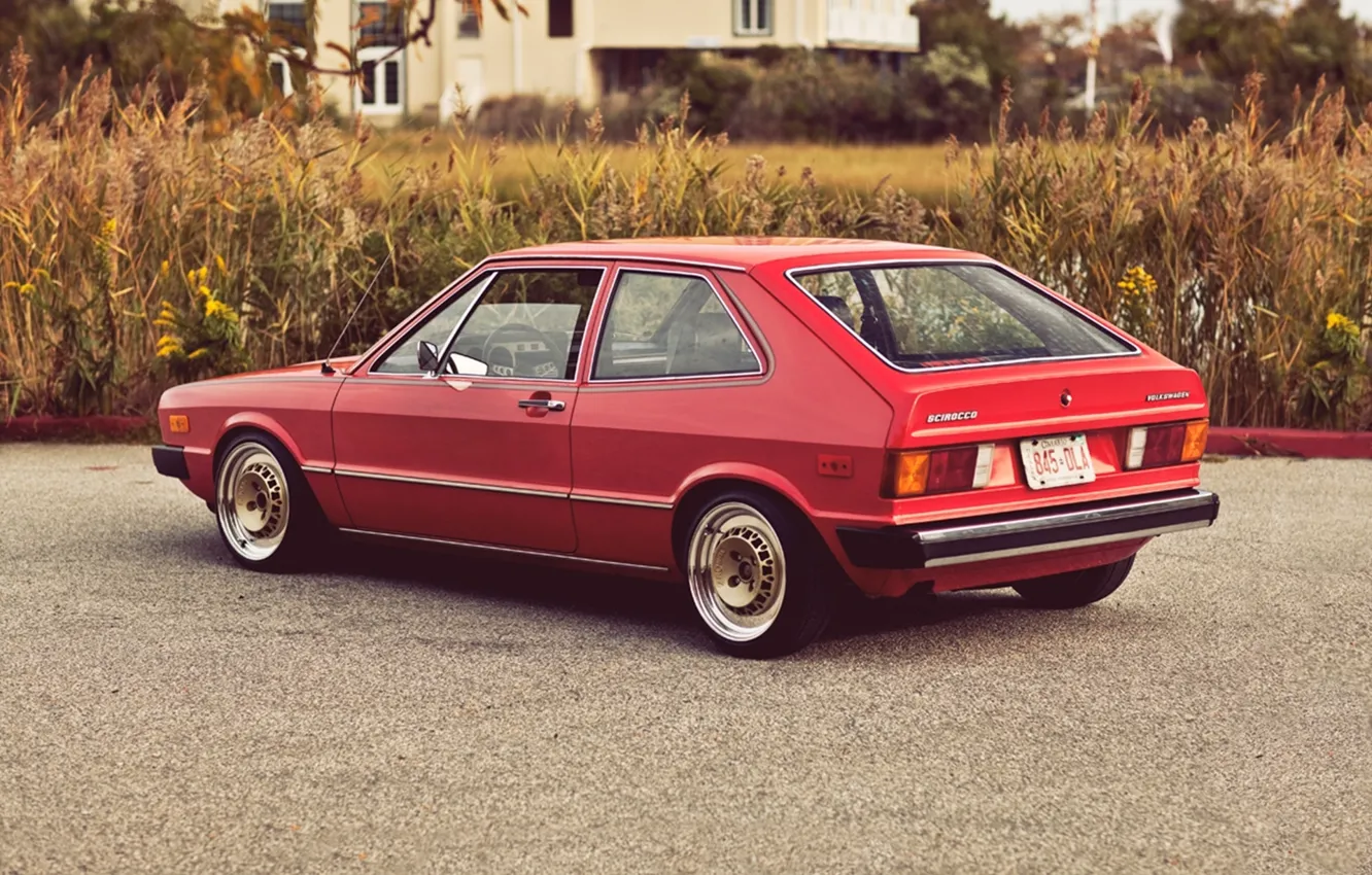 Фото обои Volkswagen, 1975, Scirocco, resto, MK1