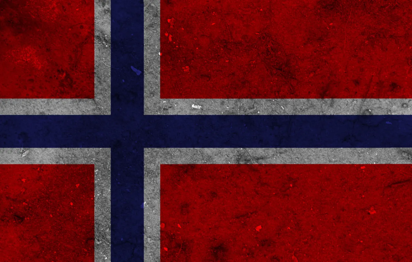 Фото обои флаг, Норвегия, Текстура, Norway