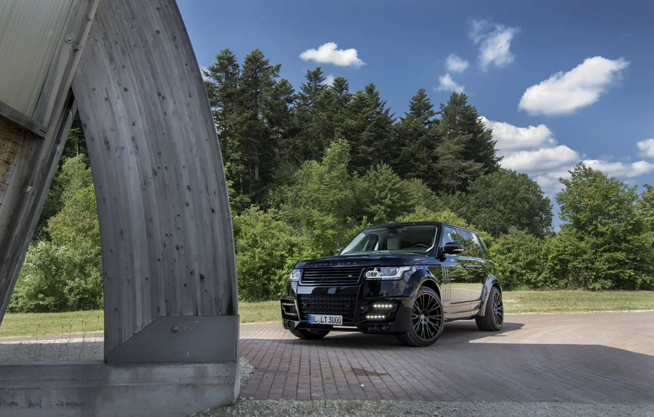 Фото обои Land Rover, Range Rover, 2014, Tuned by Lumma Design