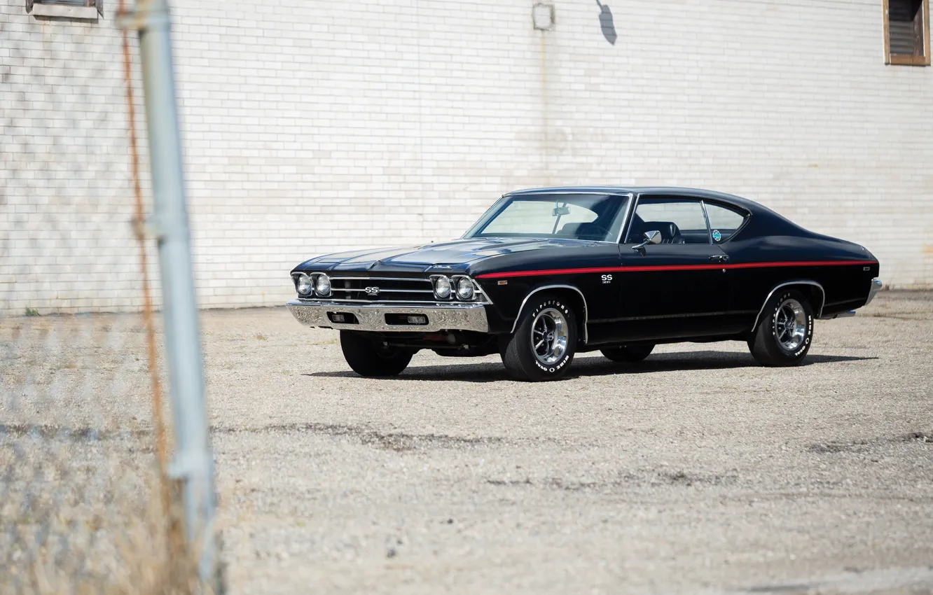 Фото обои 1969, muscle car, Chevrolet Chevelle, L78, Hardtop Coupe