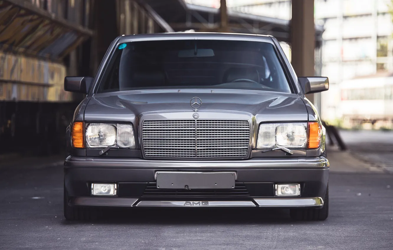 Фото обои AMG, Mercedes - Benz, 1989, W126, 560SEL, 6.0L