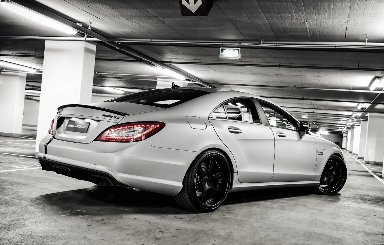 Фото обои Mercedes-Benz, мерседес, AMG, Wheelsandmore, C218, CLS-Class