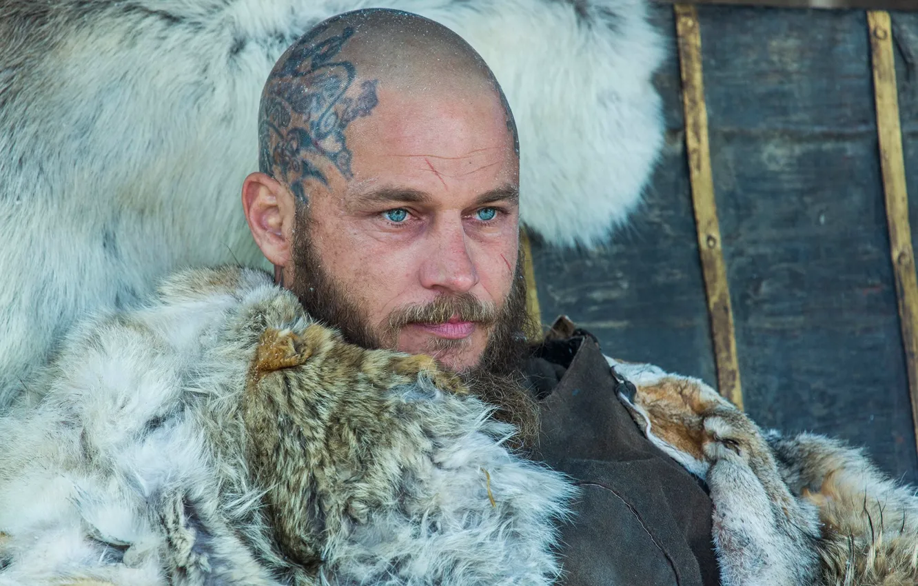 Фото обои лицо, Vikings, Викинги, Travis Fimmel, Ragnar Lothbrok