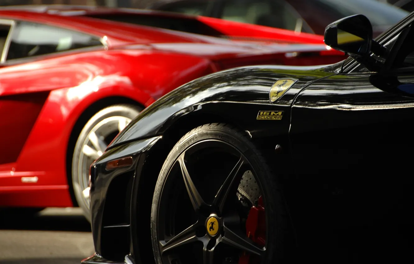 Фото обои car, машина, авто, F430, Ferrari, Scuderia Spider 16M