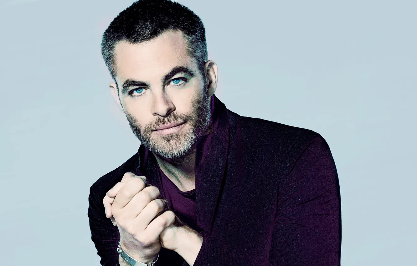 Фото обои фон, портрет, актер, фотосессия, Крис Пайн, Chris Pine, 2017, SNL