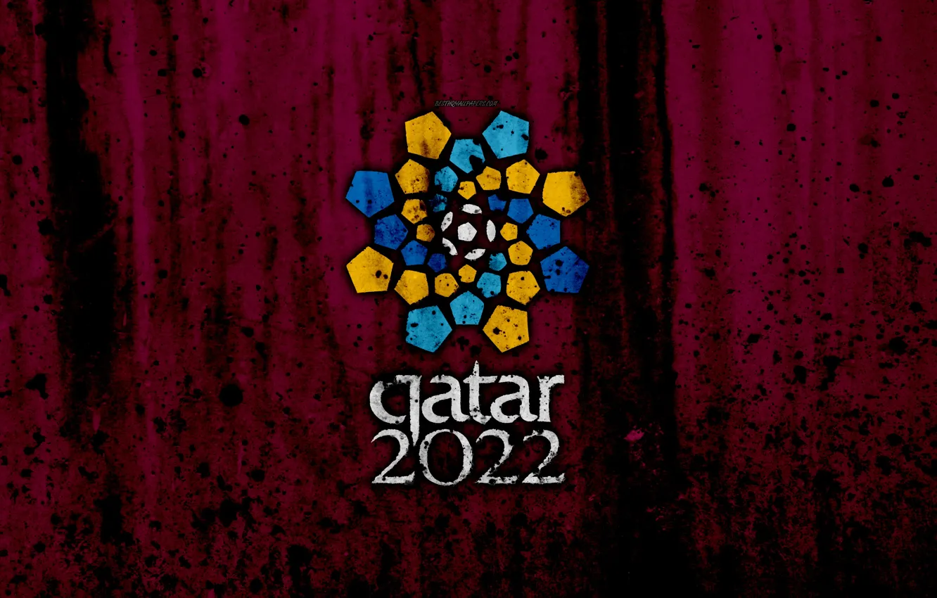 Фото обои футбол, FIFA, Qatar, Катар, World Cup 2022, чемпионат Мира
