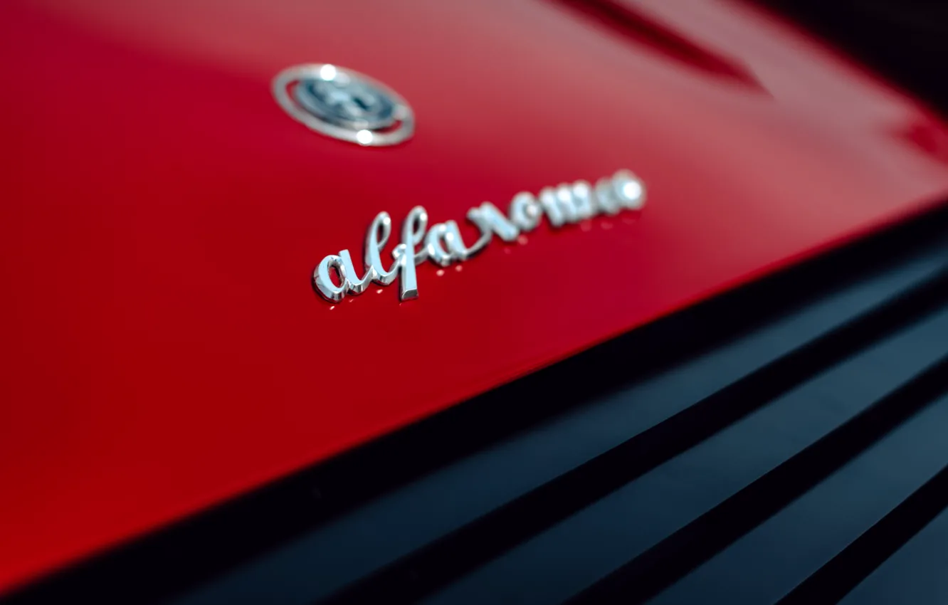 Фото обои Alfa Romeo, close-up, 1967, badge, 33 Stradale, Tipo 33, Alfa Romeo 33 Stradale Prototipo