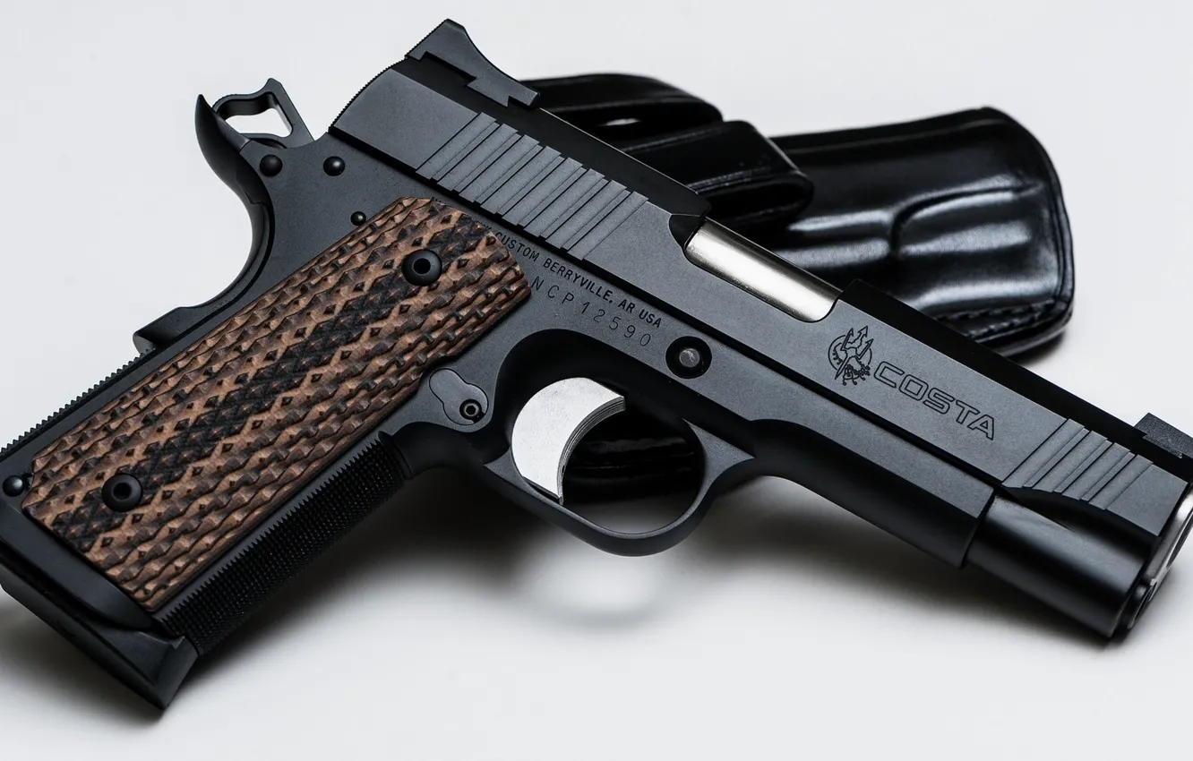 Фото обои metal, gun, nighthawk 1911