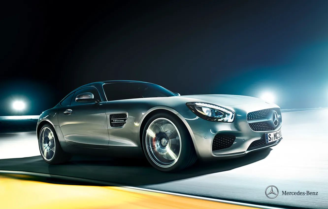 Фото обои Mercedes-Benz, суперкар, мерседес, AMG, 2014, C190