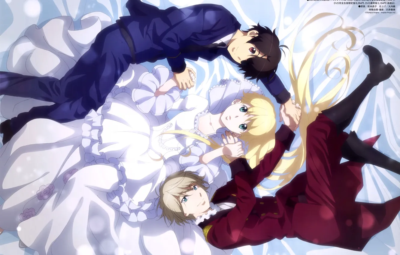 Фото обои Trio, Asseylum Vers Allusia, A-1 Pictures, Aldnoah Zero, TROYCA, Slaine Troyard, Kaizuka Inaho