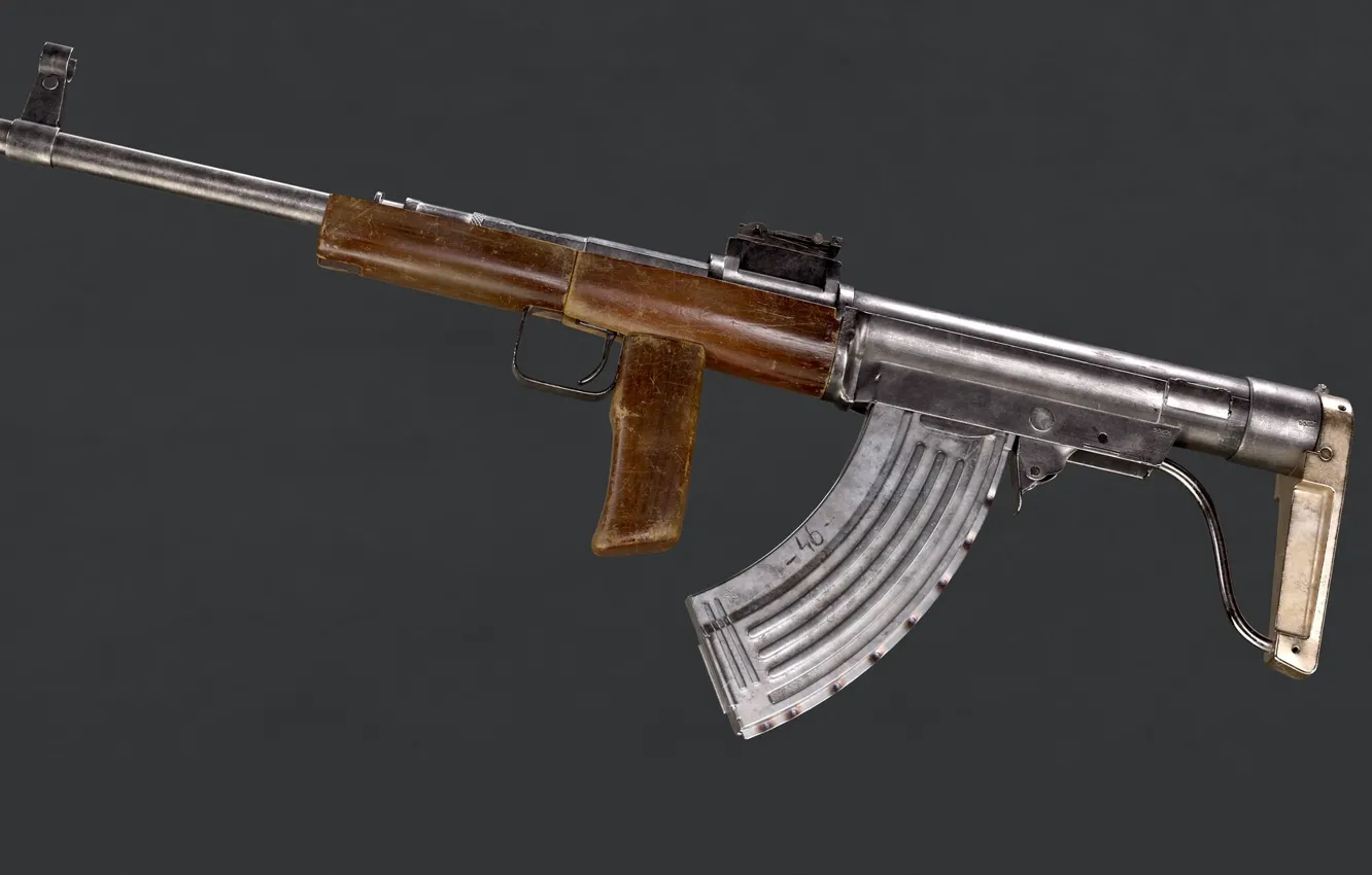 Фото обои СССР, Опытный автомат, АК-46, 1946 год, Автомат Коровина