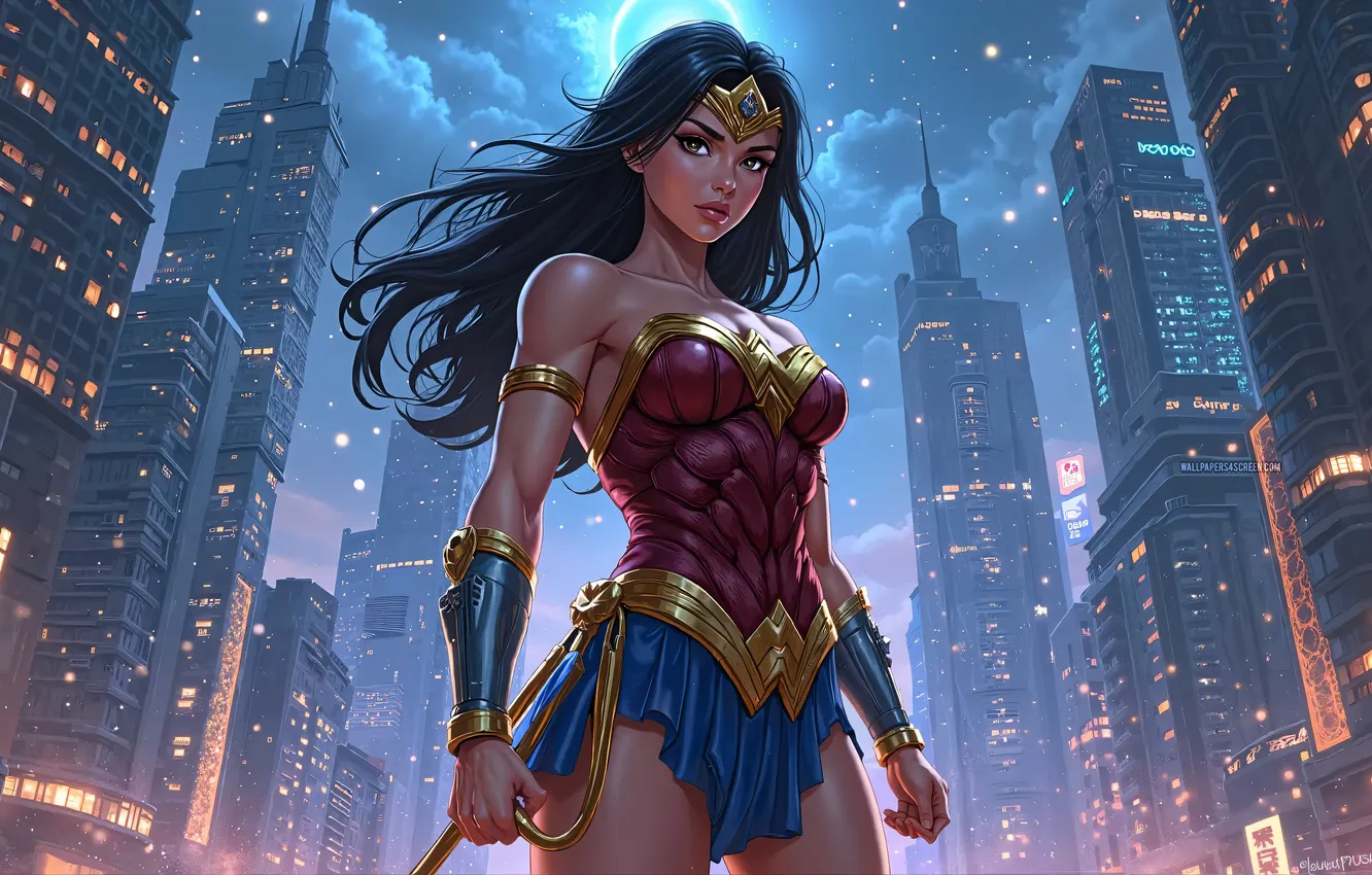 Фото обои fantasy, Wonder Woman, woman