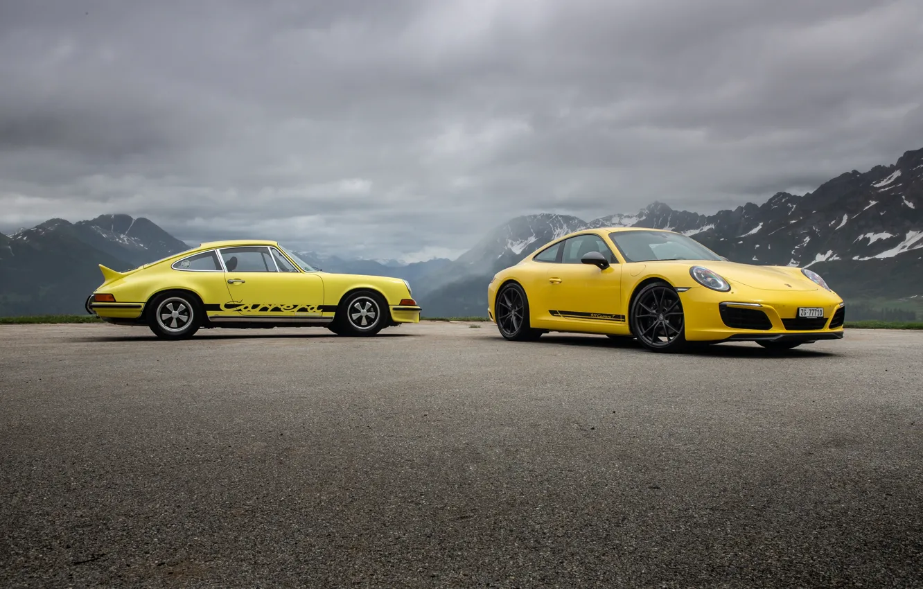 Фото обои 911, Porsche, Porsche 911 Carrera RS, Porsche 911 Carrera T