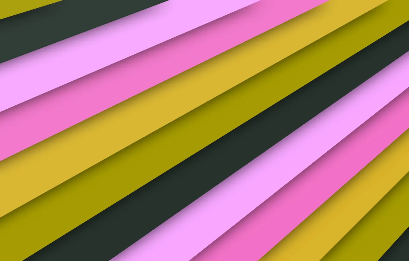 Фото обои линии, желтый, розовый, текстура, material