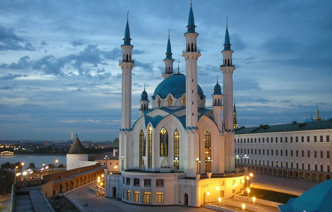 Фото обои мечеть, Казань, Татарстан, Кул Шариф