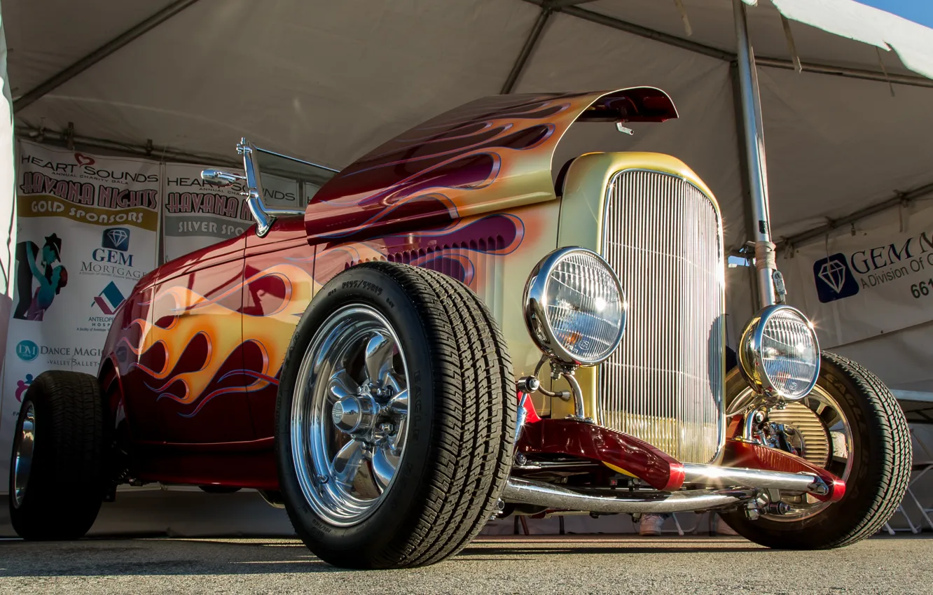 Фото обои Roadster, ford, 1932