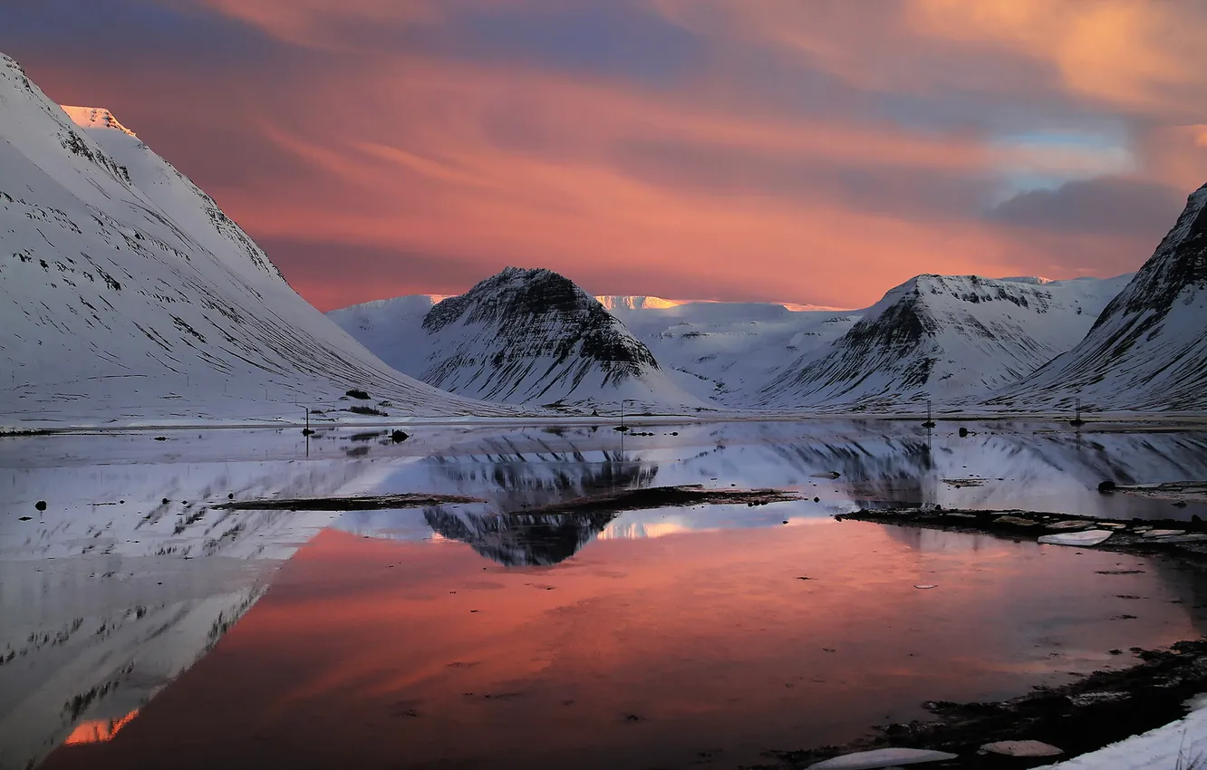 Фото обои Iceland, Westfjords, sverrirthorolfsson