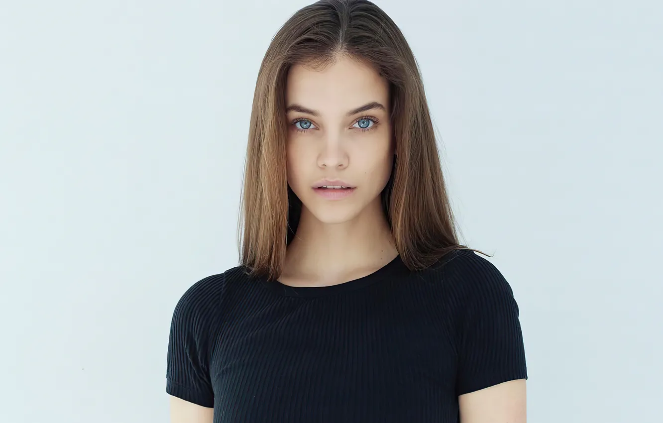Фото обои взгляд, девушка, лицо, фото, модель, красивая, Barbara Palvin
