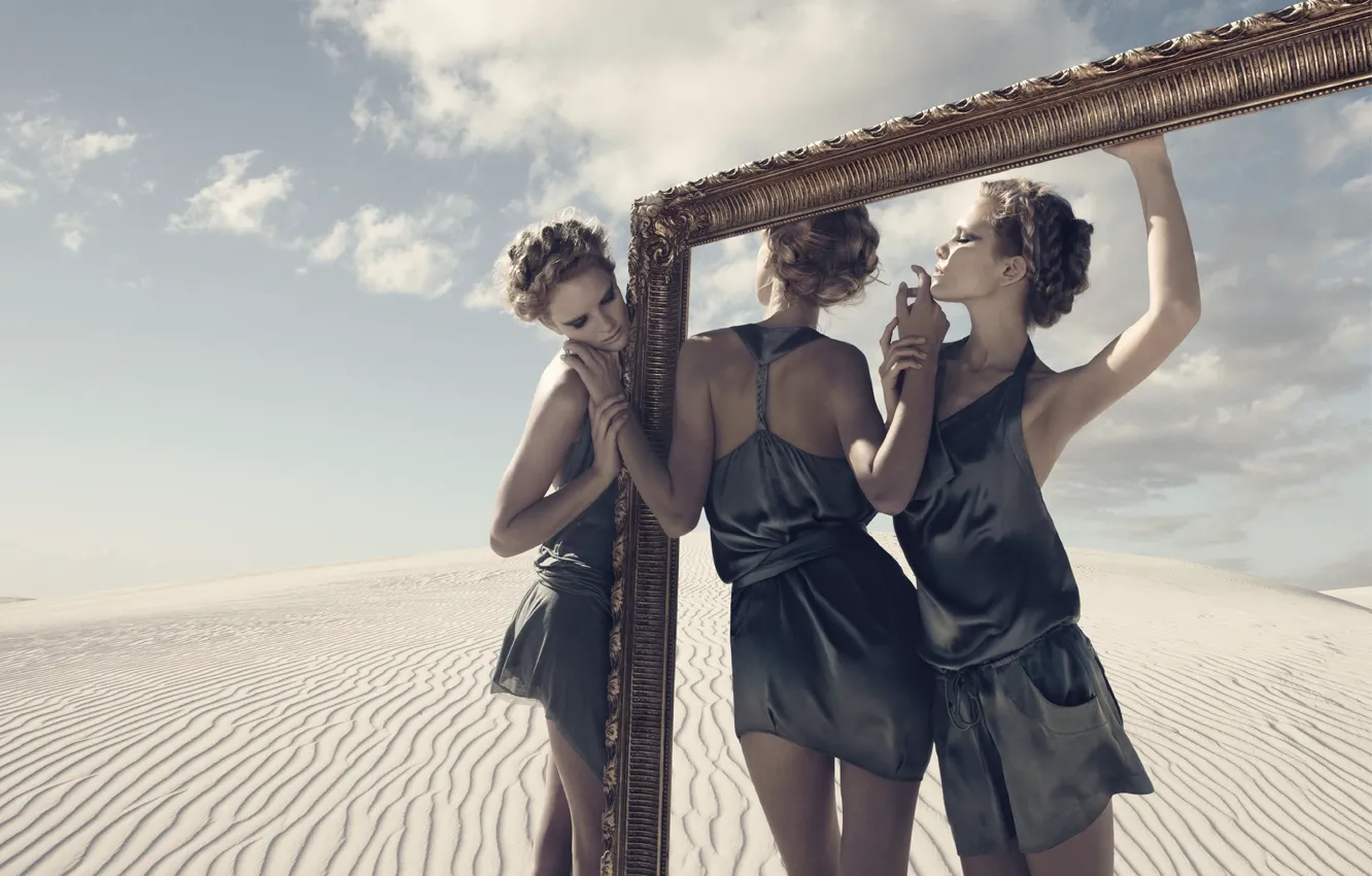 Фото обои Camilla Akrans, Spring Summer, Sisley, Åsa Engström, Helena Schröder, Hanna Hojman