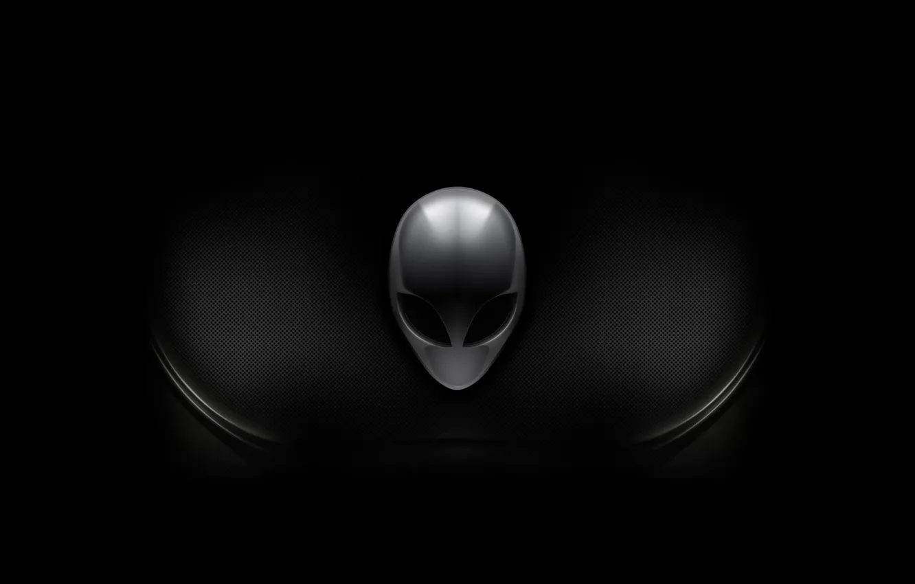 Фото обои фон, темно, инопланетянин, Alienware