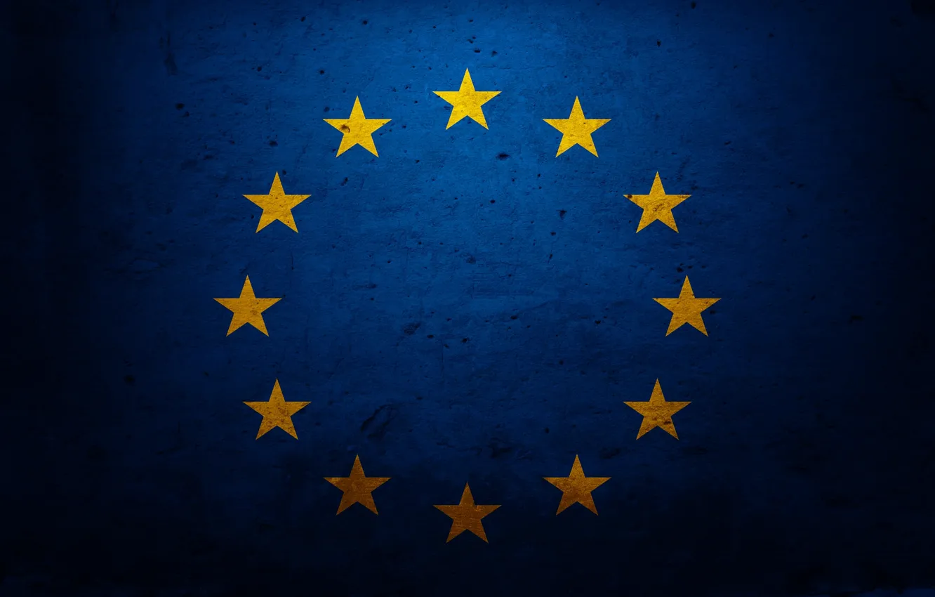 Фото обои обои, флаг, Европа, Текстуры, союз