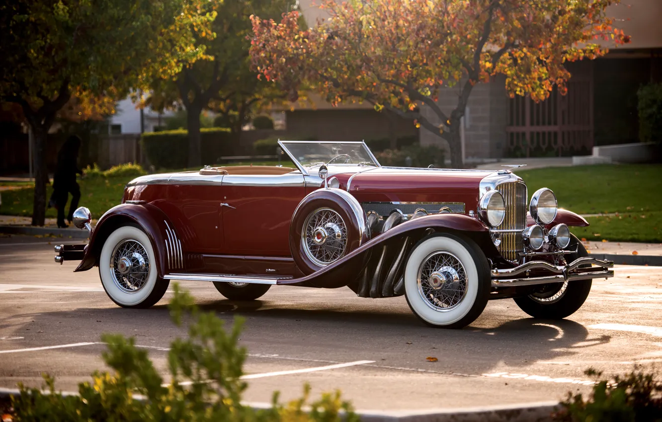 Фото обои купе, Coupe, Convertible, Duesenberg, 1929, дюсенберг, откидной верх