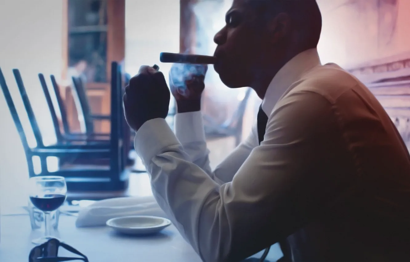 Фото обои бар, сигара, америка, bar, гангстер, america, Jay-Z, джей-зи