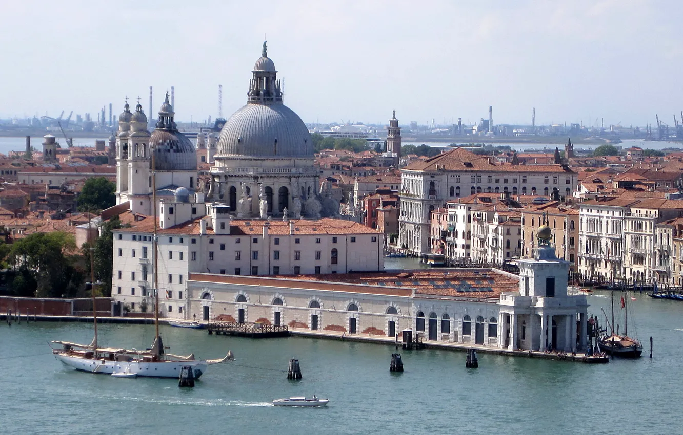 Фото обои Италия, Венеция, старая таможня