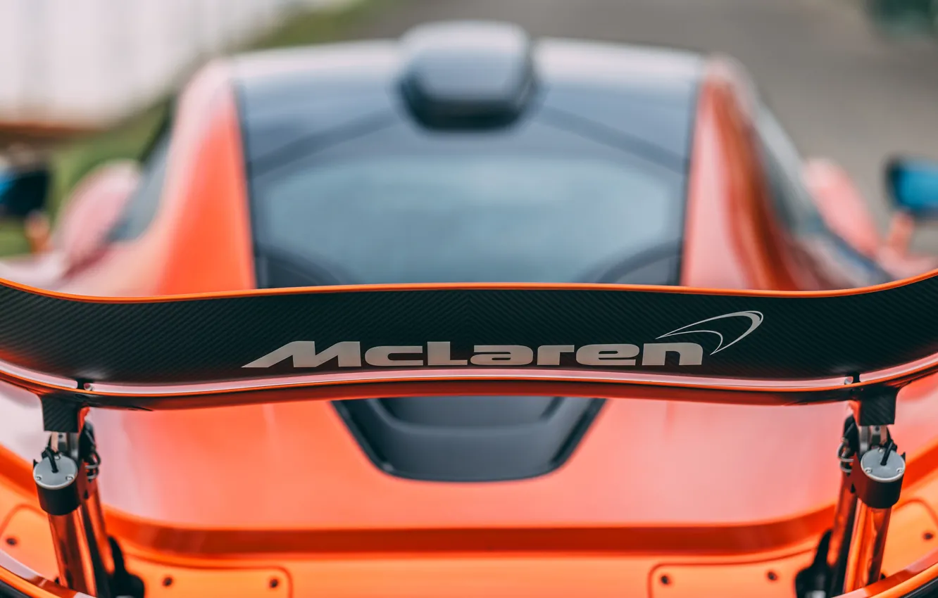 Фото обои McLaren, McLaren P1, P1, rear wing